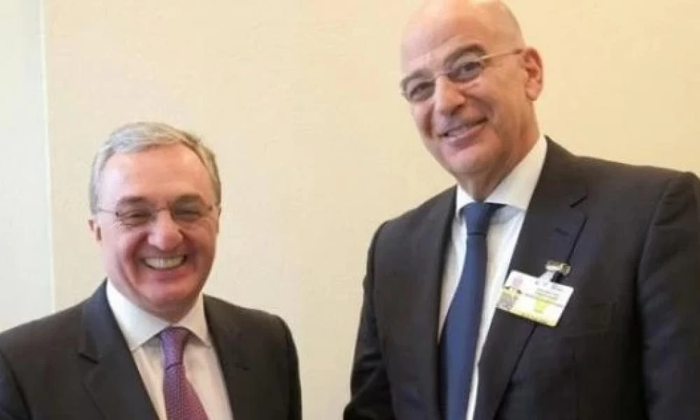 Επικοινωνία Δένδια με τον υπουργό Εξωτερικών της Αρμενίας